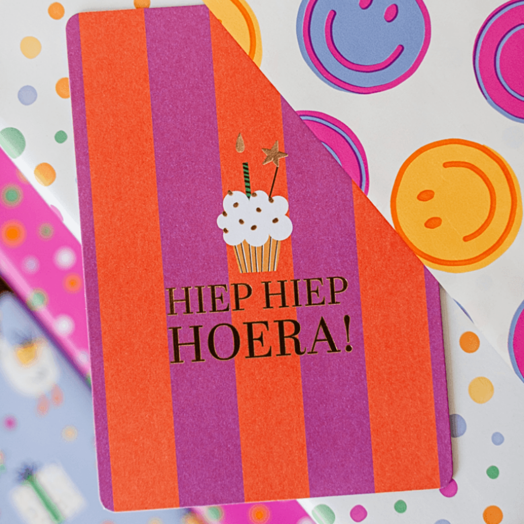 Hiep hiep hoera (cupcake)