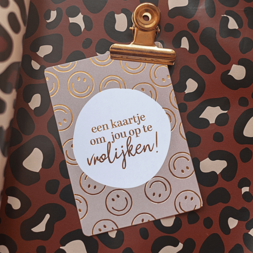 Kaartje om jou op te vrolijken