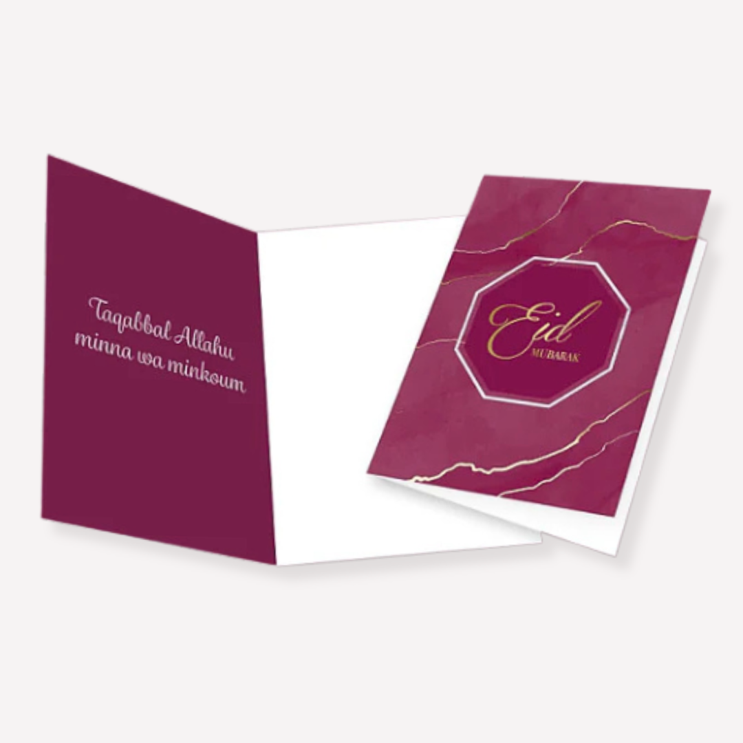 Eid mubarak | Paars