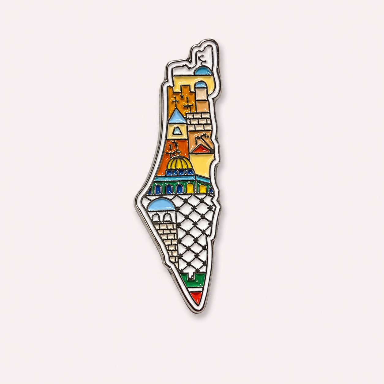 Palestina Pin | Al-Aqsa Moskee